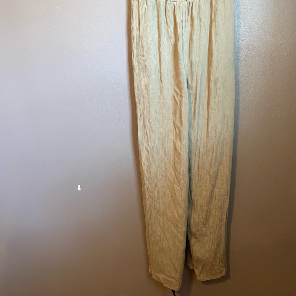 NWT Prana Sz Medium Fernie Sweet Agave Olive Modal Wide Leg Jumpsuit Ret $99! - Picture 6 of 16